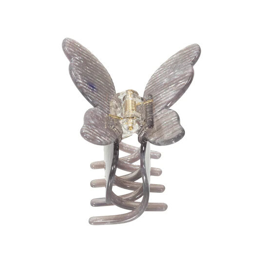 Butterfly hårklemme - Platin